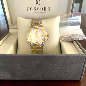 Men's Concord Saratoga watch - Two-Toned